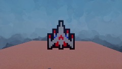 Pixel art galaga