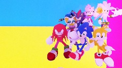 Sonic Blast Title Screen