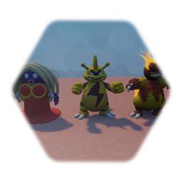 Pokemon - Magmar, Electabuzz, Jynx