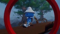 Do you see him? (Smurf cat Meme)