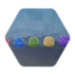 Colored Gumdrops