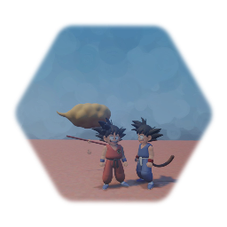 Remix of Kid goku puppet (fixed version)