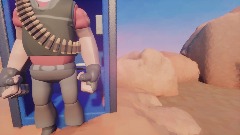 Heavy takes a potty