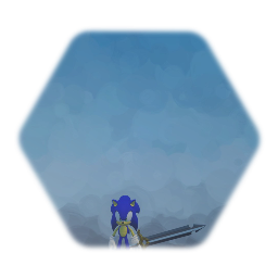 Sonic and the black knight puppet