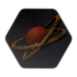 Simple dual ringed planet