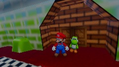 Mario 64  ds inside  peachs castle