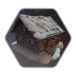 Winter Holidays - Snowy Wood Cabin
