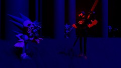 Devin.exe's Creepypasta FNF Adventures - vs. Majin Sonic Scene