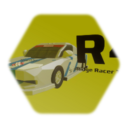 Ridge Racer Type 4 - Car Model                RT Solvalou