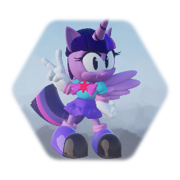 Twilight sparkle (Sonic style)