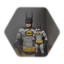 Batman black, grey, yellow