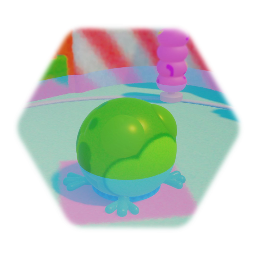 Fall guys - expanding frog