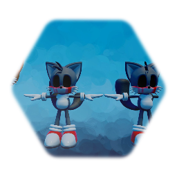 Different variations of sonic.exe Tails