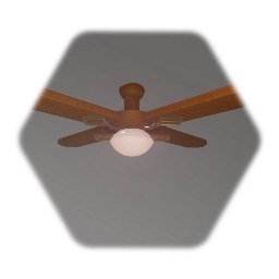 Working Ceiling Fan (Scope Into To Adjust Speed/Light)