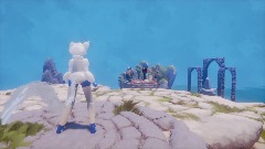 Catty goes to ancient land