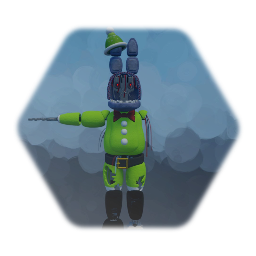 Cristmas at freddy's: bonnie elf