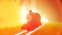 Thomas on fire