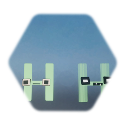 The letter H but in text displayers