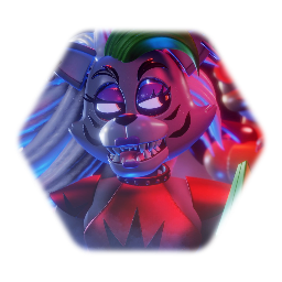 Roxanne Wolf Model · <button="Security Breach">