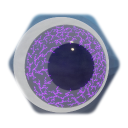 Eyeball 40 Black With Purple Energy (Complete)