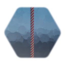 Candy Cane Pole Pillar