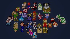ドット絵置き場8bit sprites scene
