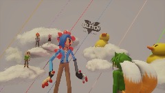 If Wanna play? Was in puppet show style