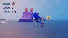 Sonic green thumb test area