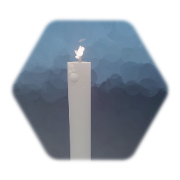 Burning candle