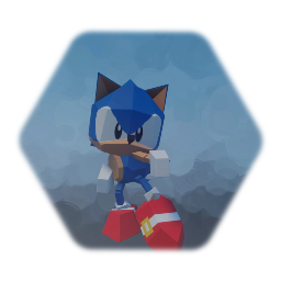 Low Poly Sonic Model Swap