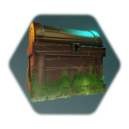 Dungeon Element - Chest &amp; Grass