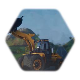 Front Loader (Drivable model). Original sculpt by @Martinitydk