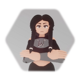 Wednesday Addams in Combat Suit