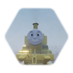 Gold Thomas the tank engine