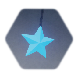 Blue Star on String