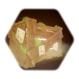 Glowing Wooden Crate