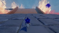 Sonic runs for his life (HARD MODE)