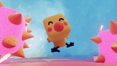 Ducky looks for his lemonade