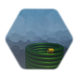 Coiled Garden Hose