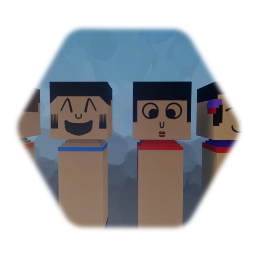 Kokeshi Dolls V1 (Added Hanako)