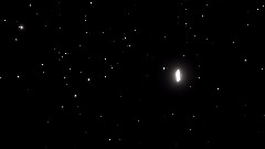 Supermassive blackhole consumes red dwarf