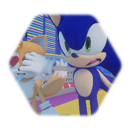Sonic meats Amy Rouge
