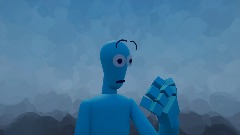 My animation puppet but it grew hands now