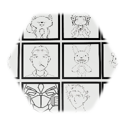 Cartoon and anime style sketchs