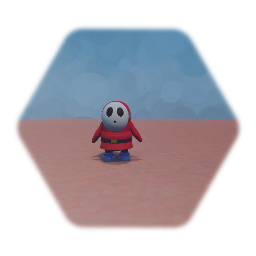 Shy guy