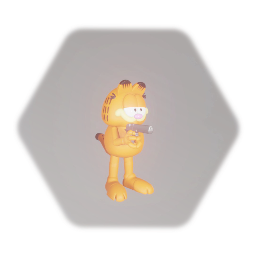 Garfield but with Pistol Gun. {First Person}