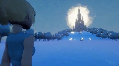 Elsa On Frozen Ice