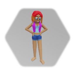 Coral with human legs