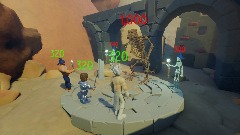 Bone Dragon Boss Battle