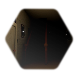 Haunted Hallway & Living Room